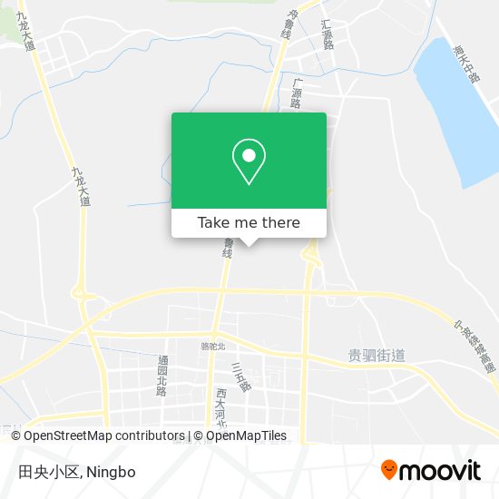 田央小区 map