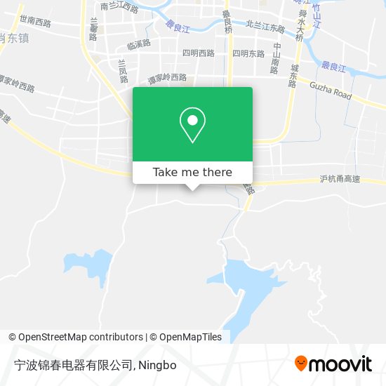 宁波锦春电器有限公司 map