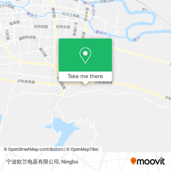 宁波欧兰电器有限公司 map