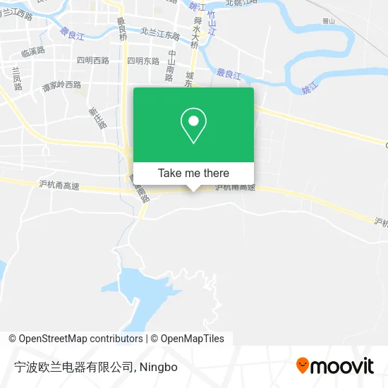 宁波欧兰电器有限公司 map