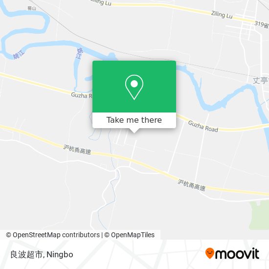 良波超市 map