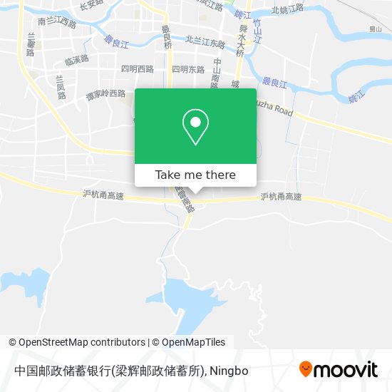 中国邮政储蓄银行(梁辉邮政储蓄所) map