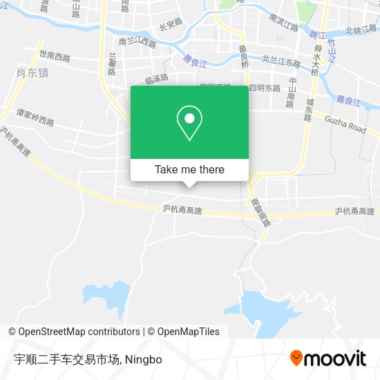 宇顺二手车交易市场 map