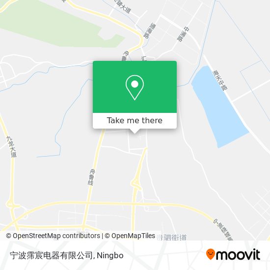 宁波霈宸电器有限公司 map