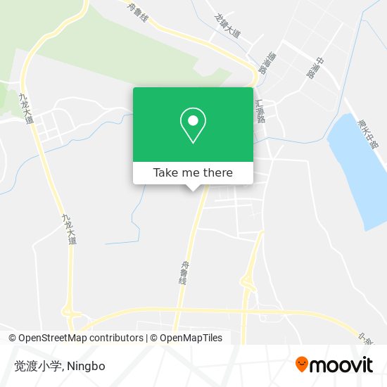 觉渡小学 map