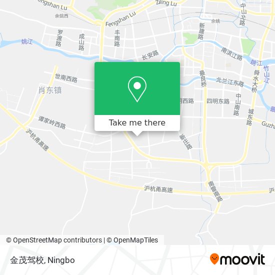 金茂驾校 map