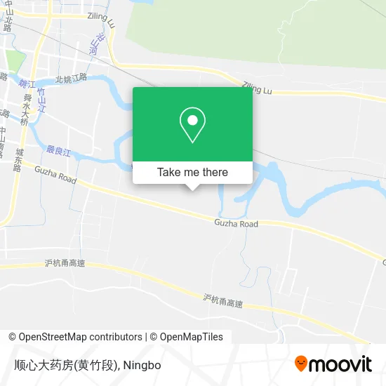 顺心大药房(黄竹段) map