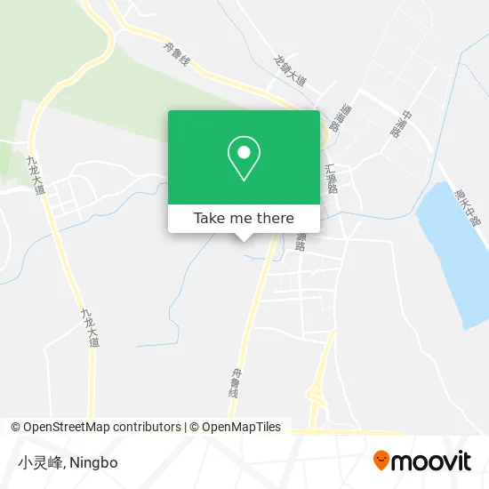 小灵峰 map