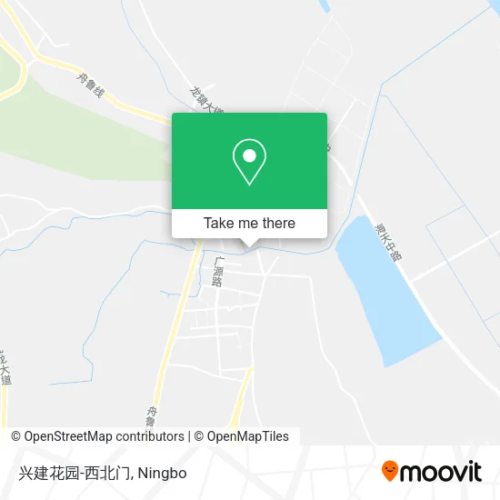 兴建花园-西北门 map