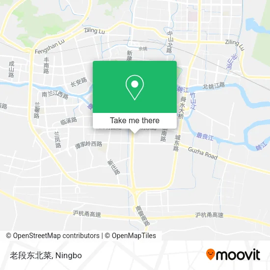老段东北菜 map