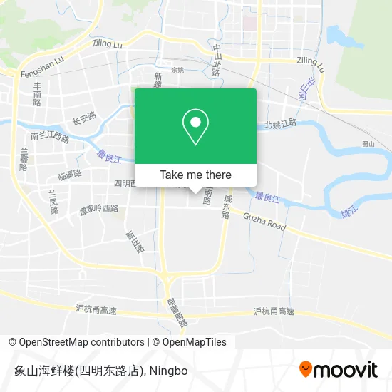 象山海鲜楼(四明东路店) map