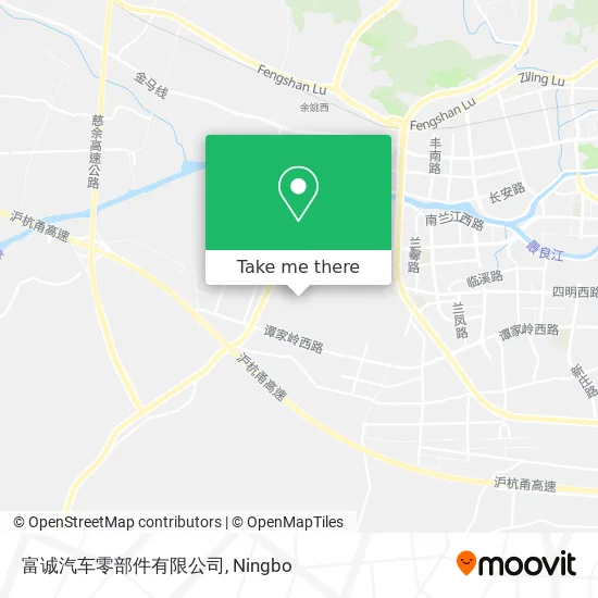富诚汽车零部件有限公司 map