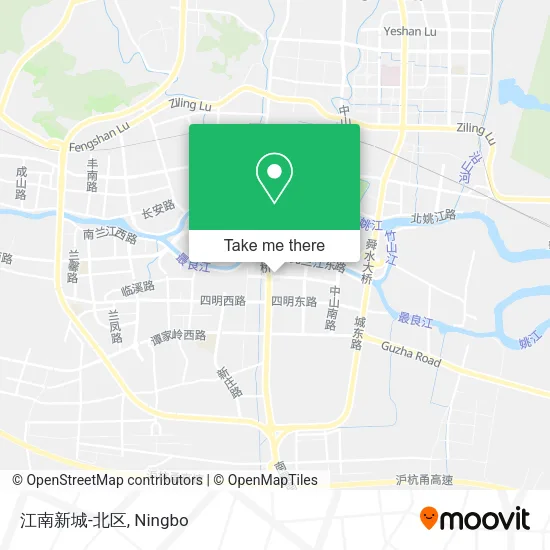 江南新城-北区 map