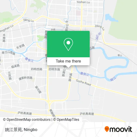 姚江景苑 map