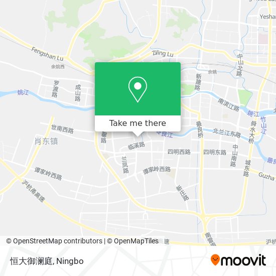 恒大御澜庭 map