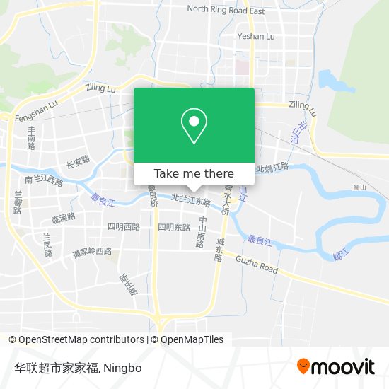 华联超市家家福 map