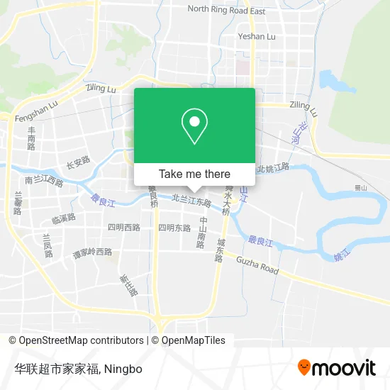 华联超市家家福 map