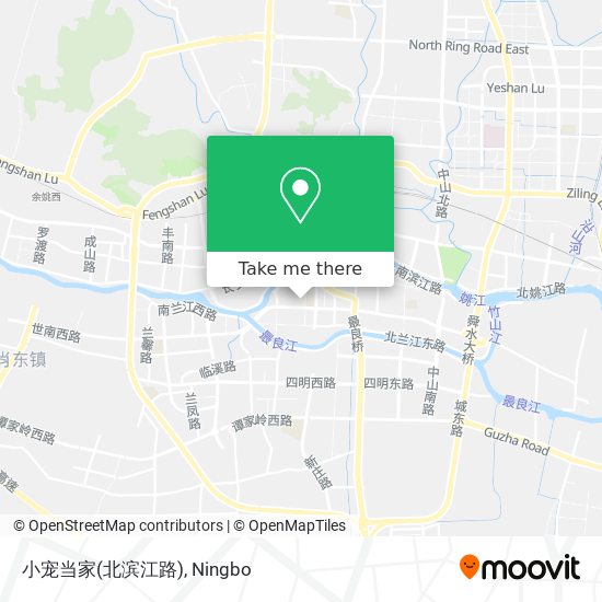 小宠当家(北滨江路) map