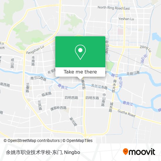 余姚市职业技术学校-东门 map