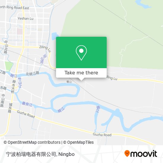 宁波柏瑞电器有限公司 map