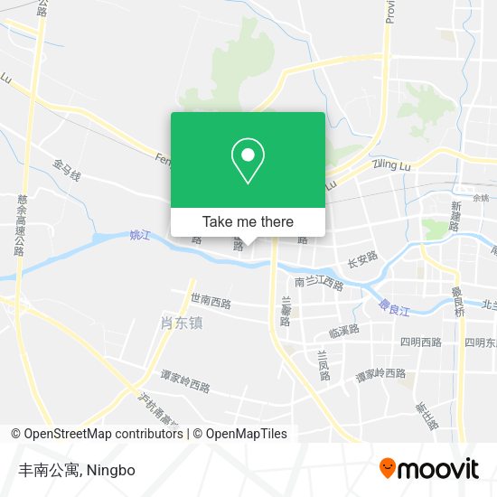 丰南公寓 map