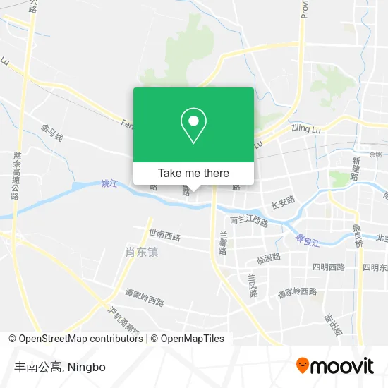 丰南公寓 map