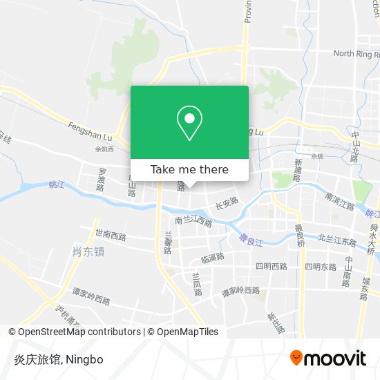 炎庆旅馆 map