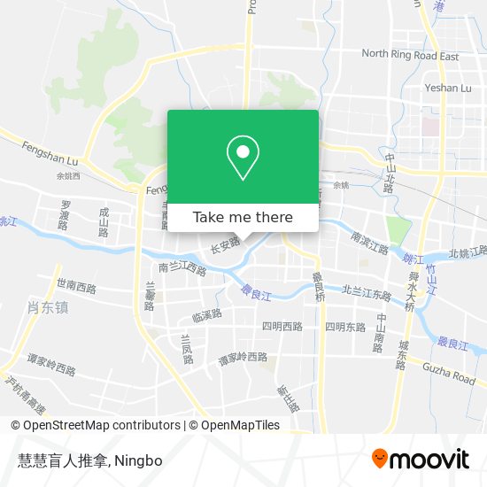 慧慧盲人推拿 map