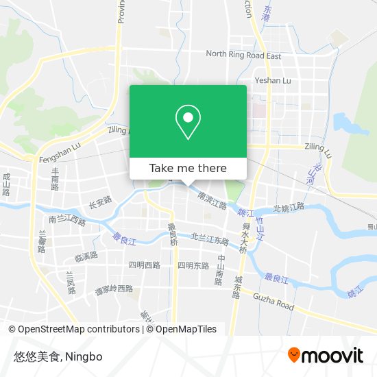 悠悠美食 map