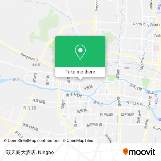 颐天阁大酒店 map