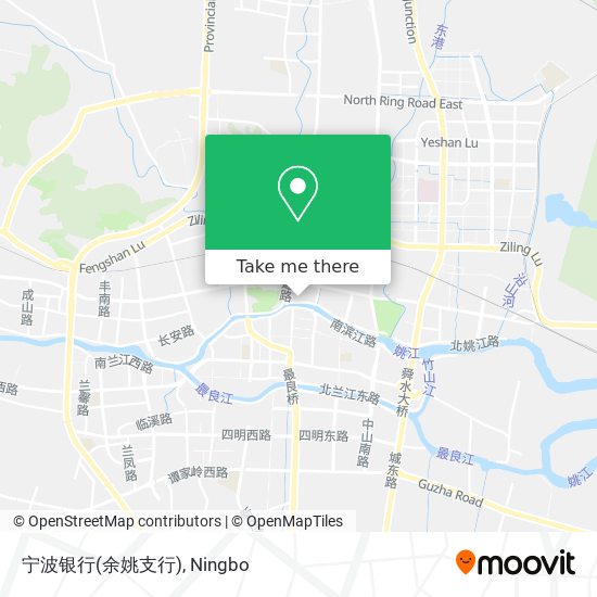 宁波银行(余姚支行) map