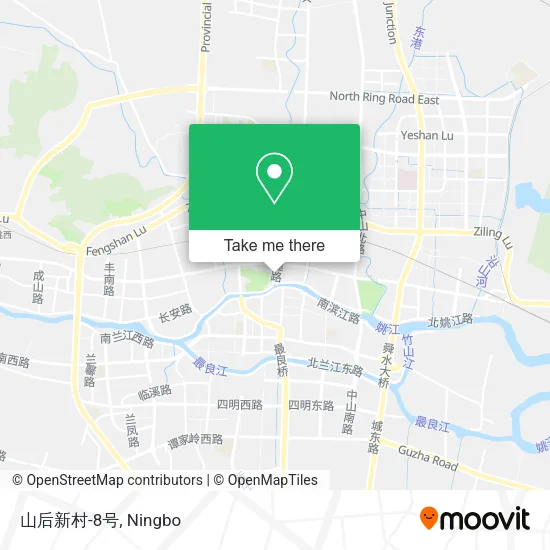 山后新村-8号 map