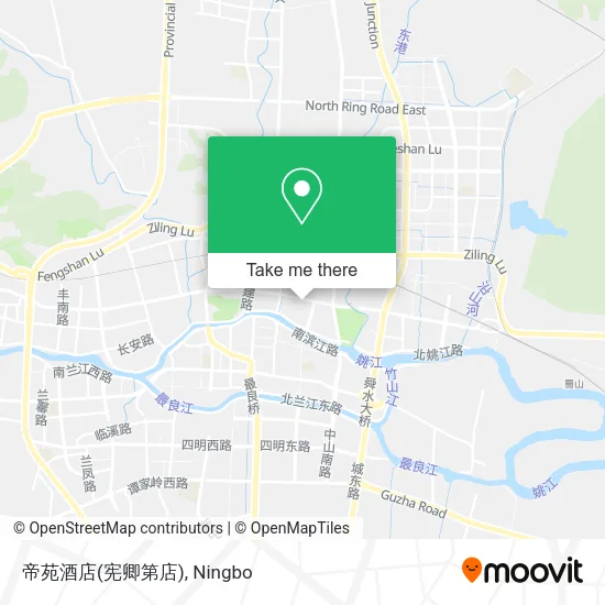 帝苑酒店(宪卿第店) map