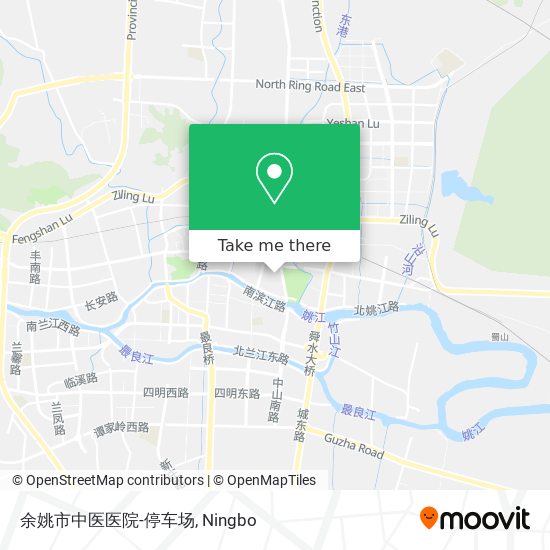 余姚市中医医院-停车场 map