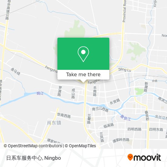 日系车服务中心 map