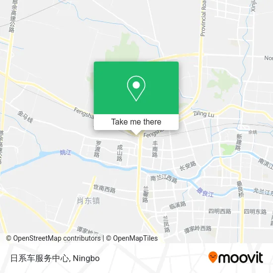 日系车服务中心 map