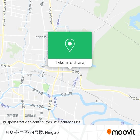 月华苑-西区-34号楼 map