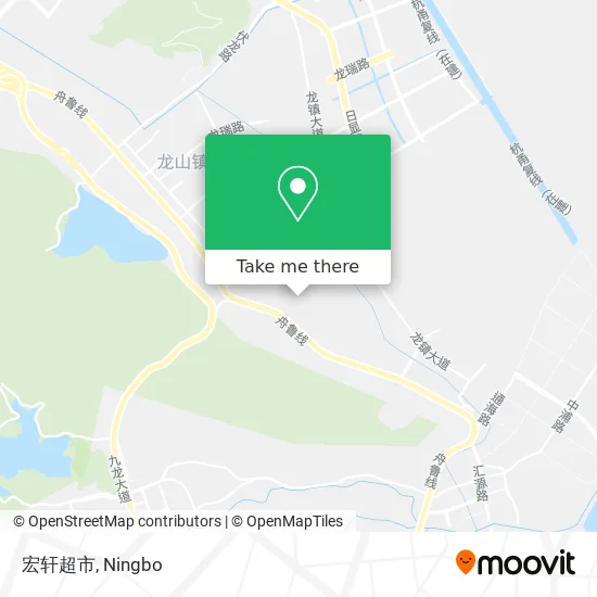 宏轩超市 map