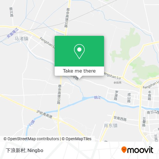 下浪新村 map