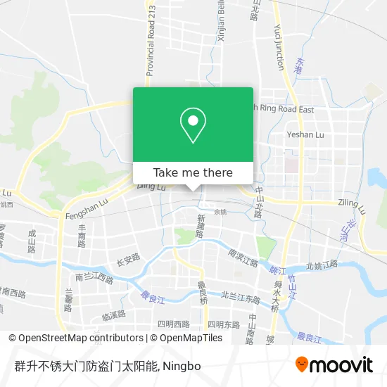 群升不锈大门防盗门太阳能 map