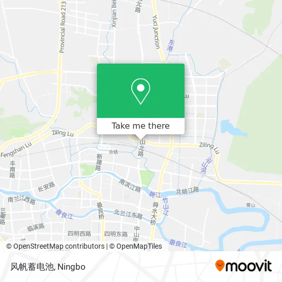 风帆蓄电池 map