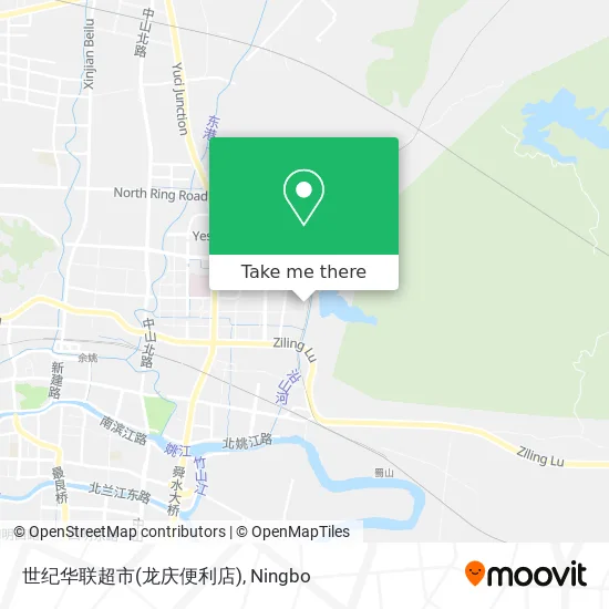 世纪华联超市(龙庆便利店) map