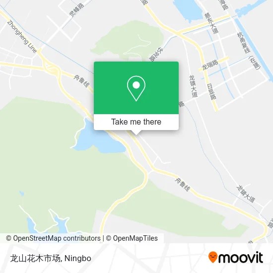 龙山花木市场 map