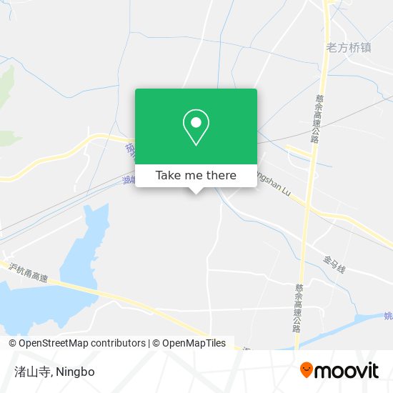 渚山寺 map