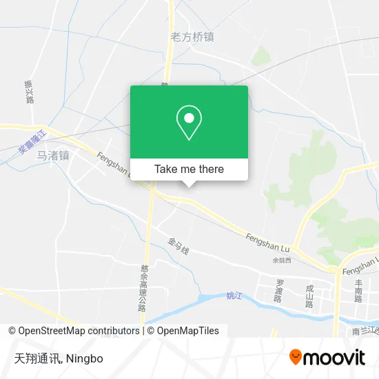 天翔通讯 map