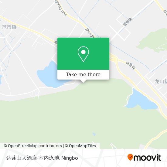 达蓬山大酒店-室内泳池 map