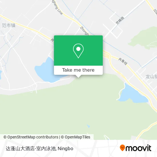 达蓬山大酒店-室内泳池 map