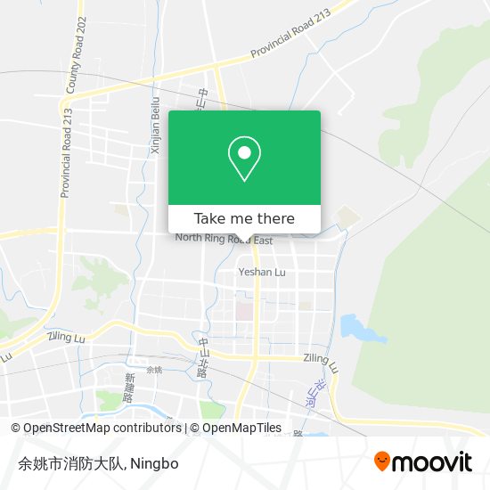 余姚市消防大队 map