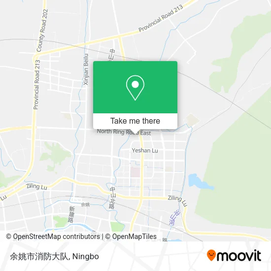 余姚市消防大队 map