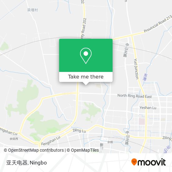 亚天电器 map